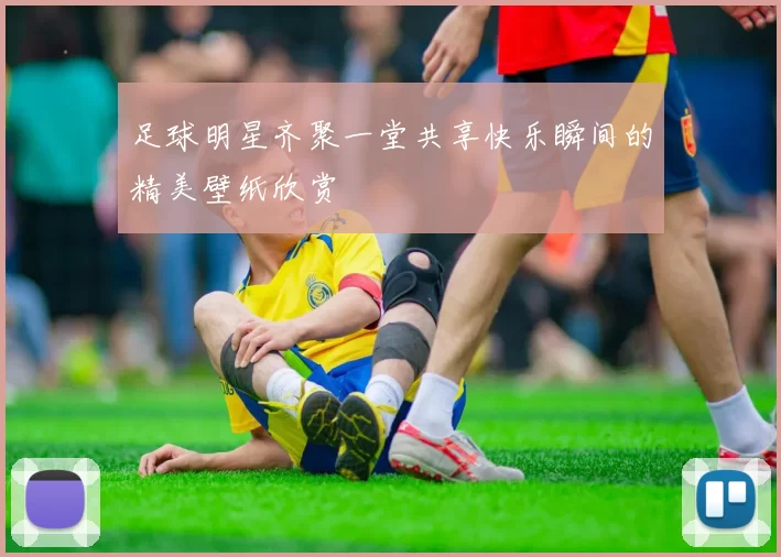 足球明星齐聚一堂共享快乐瞬间的精美壁纸欣赏
