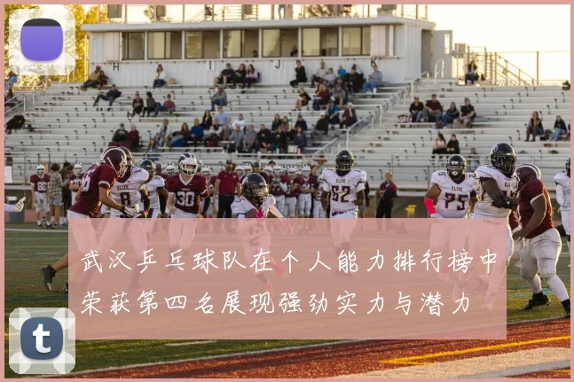 武汉乒乓球队在个人能力排行榜中荣获第四名展现强劲实力与潜力